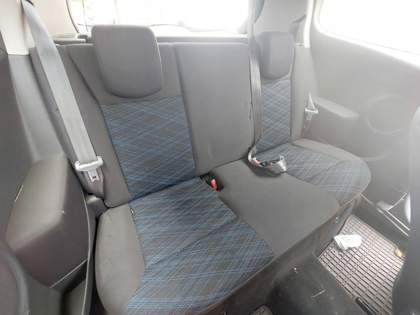 seats KOMPLET left right seat rear part + side RENAULT CLIO III