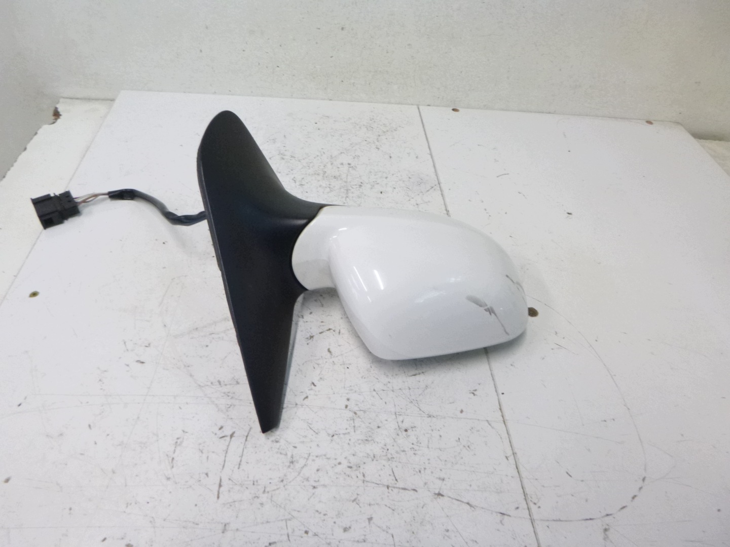 mirror right electrics VW Golf IV LB9A white 5-PIN OE