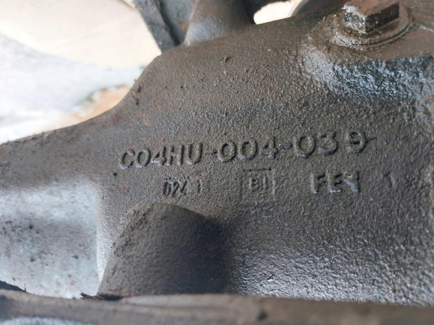 differential diff rear part ASTON MARTIN VANTAGE DB7 01r C04HU-004-039