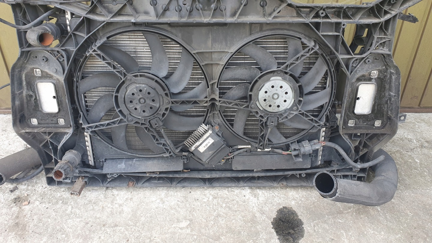 Audi A4 B8 8K0 07-12 2.0 TDI support panel for radiators radiator pillar fans