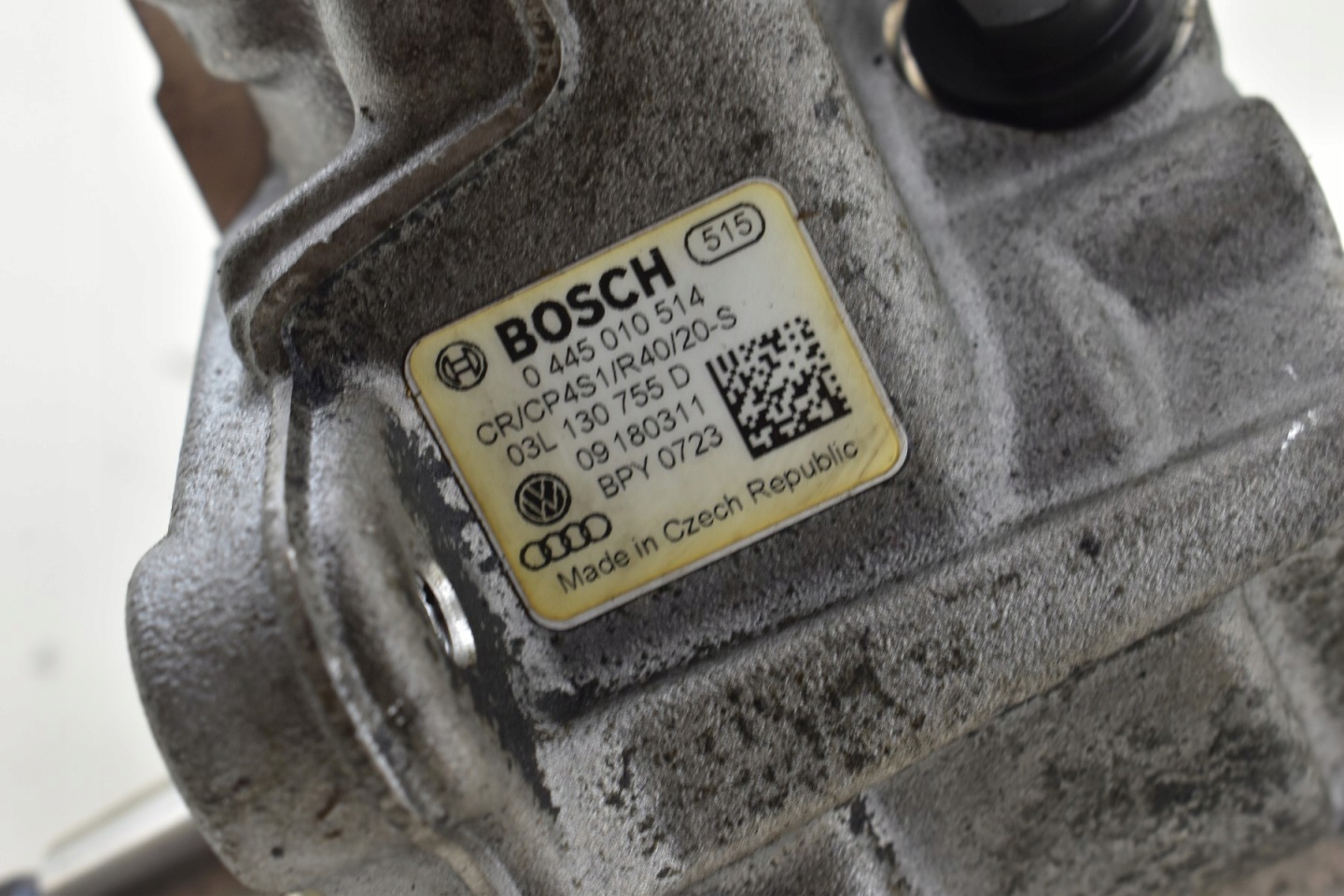 injection pump VW SCIROCCO III AUDI A3 8P 2.0 TDI 03L130755D 0445010514