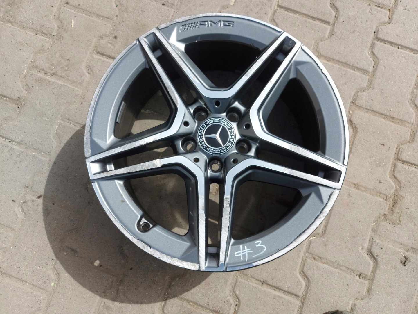 Mercedes w247 B-Classa disk hliníkový 7,5x18h2