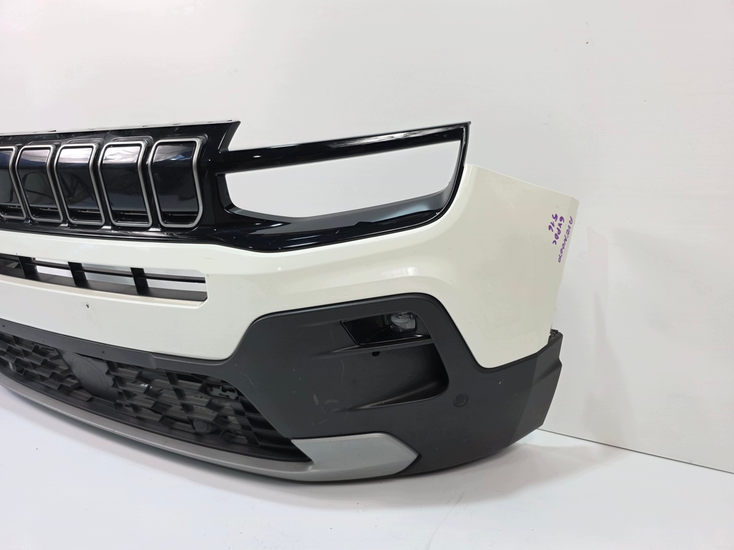 front bumper 2GM T-CROSS 4XPDC LC9X DEEP BLACK PERLEFFEKT