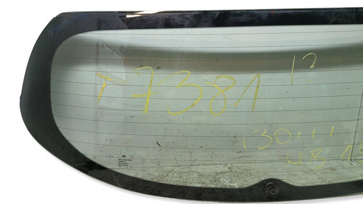 HYUNDAI I30 III 17R HB window bonnet rear part