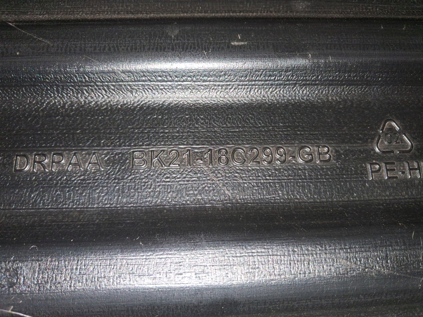 drain pipe air hose FORD TRANSIT CUSTOM BK2118C299GB