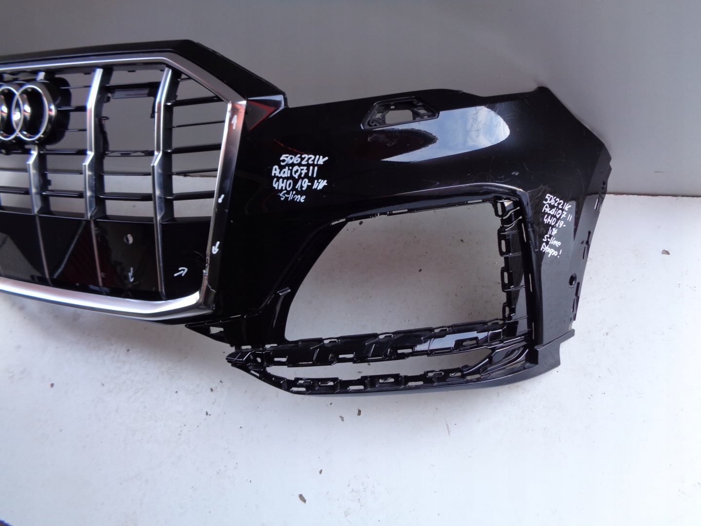 front bumper AUDI Q7 II 4M 4M0 19- LIFT S-LINE NR 50622