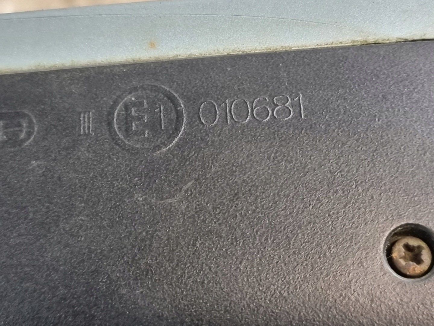mirror left electrics 5PIN K: LY7R OE 010681 AUDI A4 B6 ANGLIK