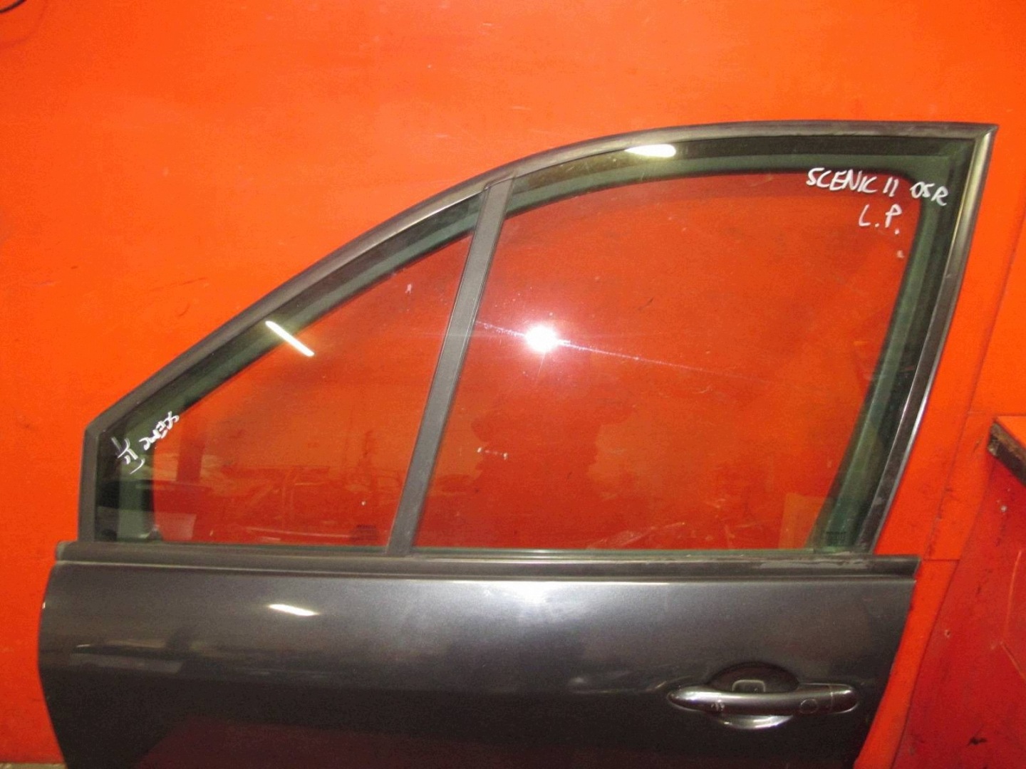 RENAULT SCENIC II 2 tür links vorne vorne grau TEB66
