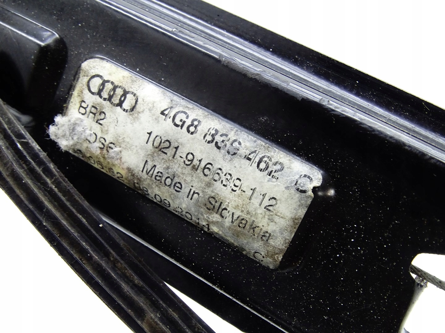mechanism window regulator right rear part rear A7 4G 4G8839462C