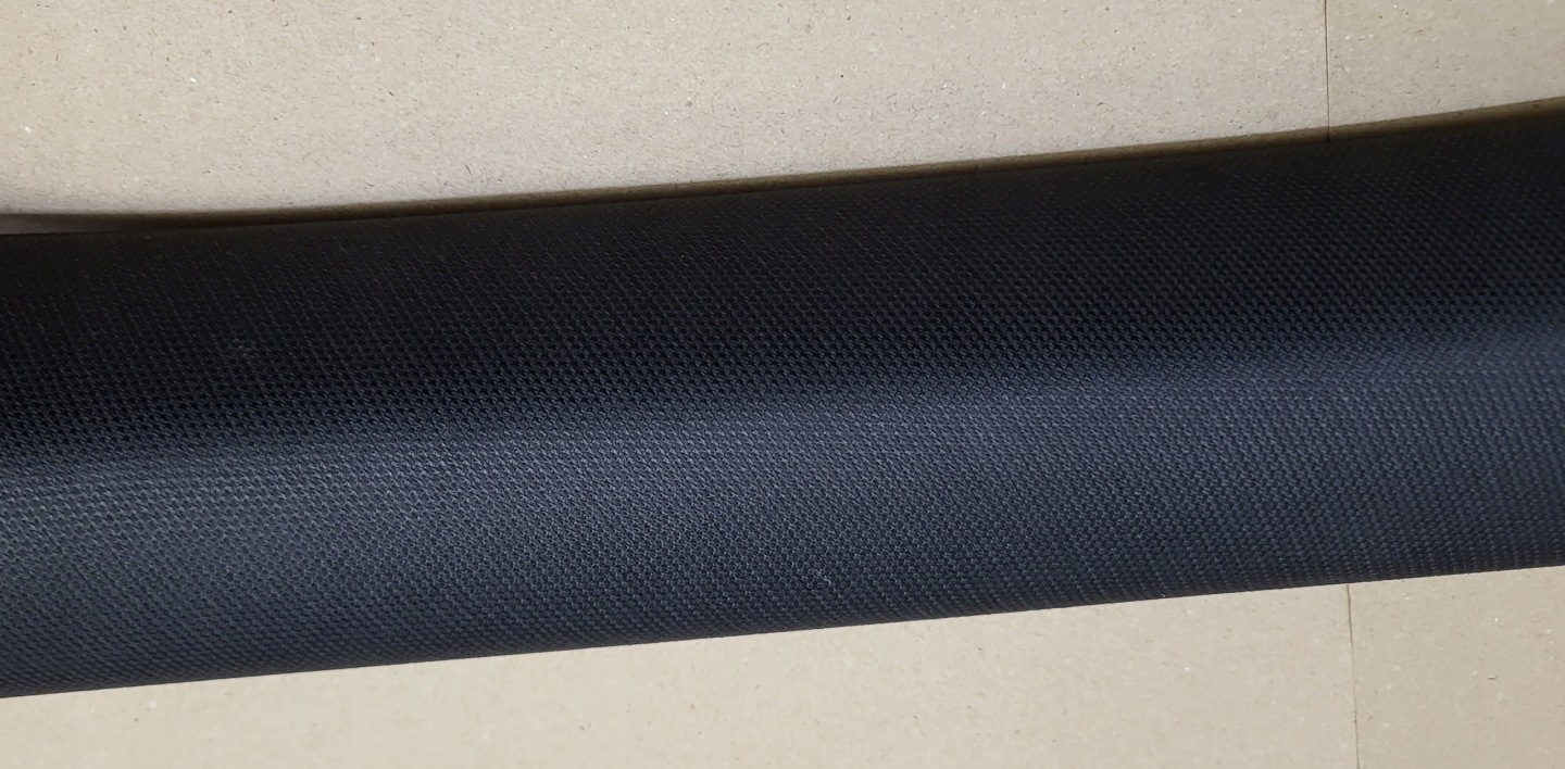 cover side SLUPKA A left front AUDI A5 8T COUPE S-LINE black, OE