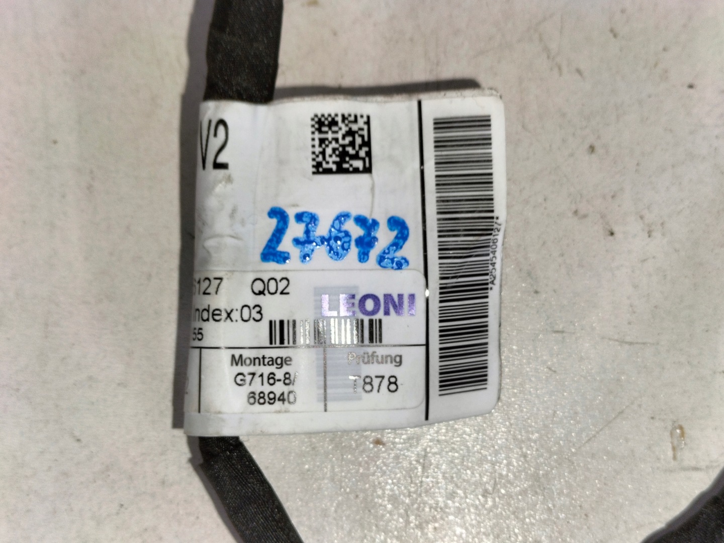 bundle czujnikow PDC rear part MERCEDES GLC X254 22