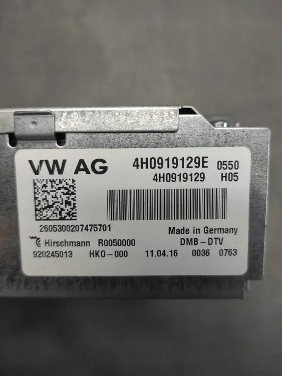 Audi A5 8t tuner tv 4H0919129E