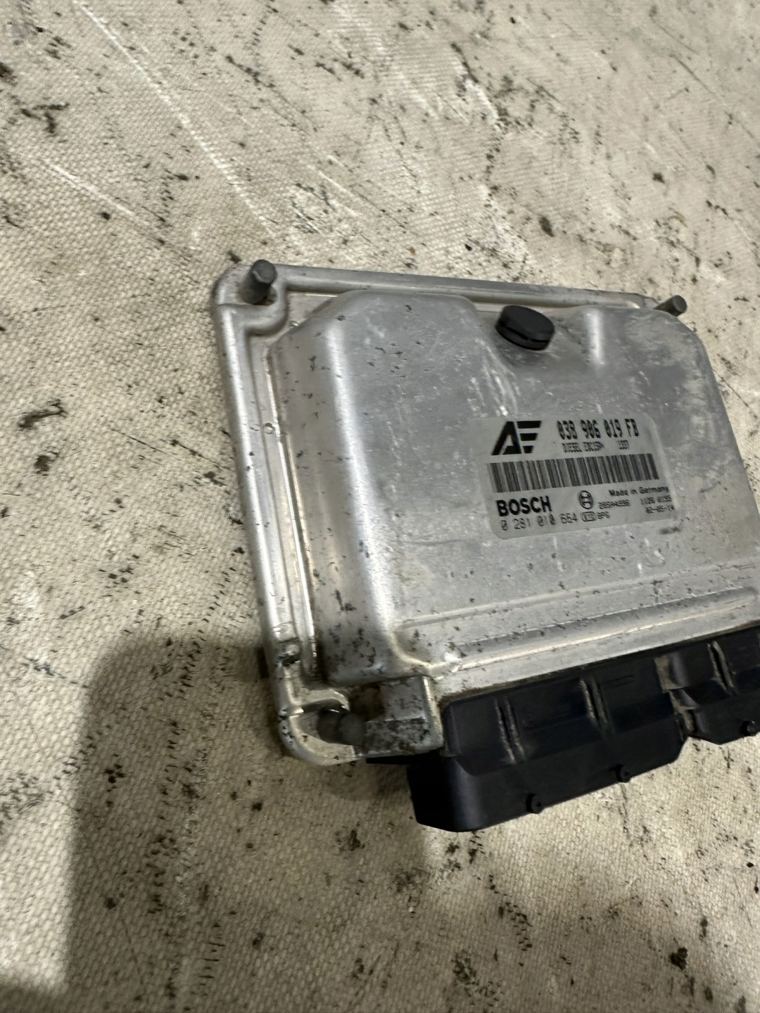 control unit of the engine SEAT ALHAMBRA 1.9TDI 038906019FB