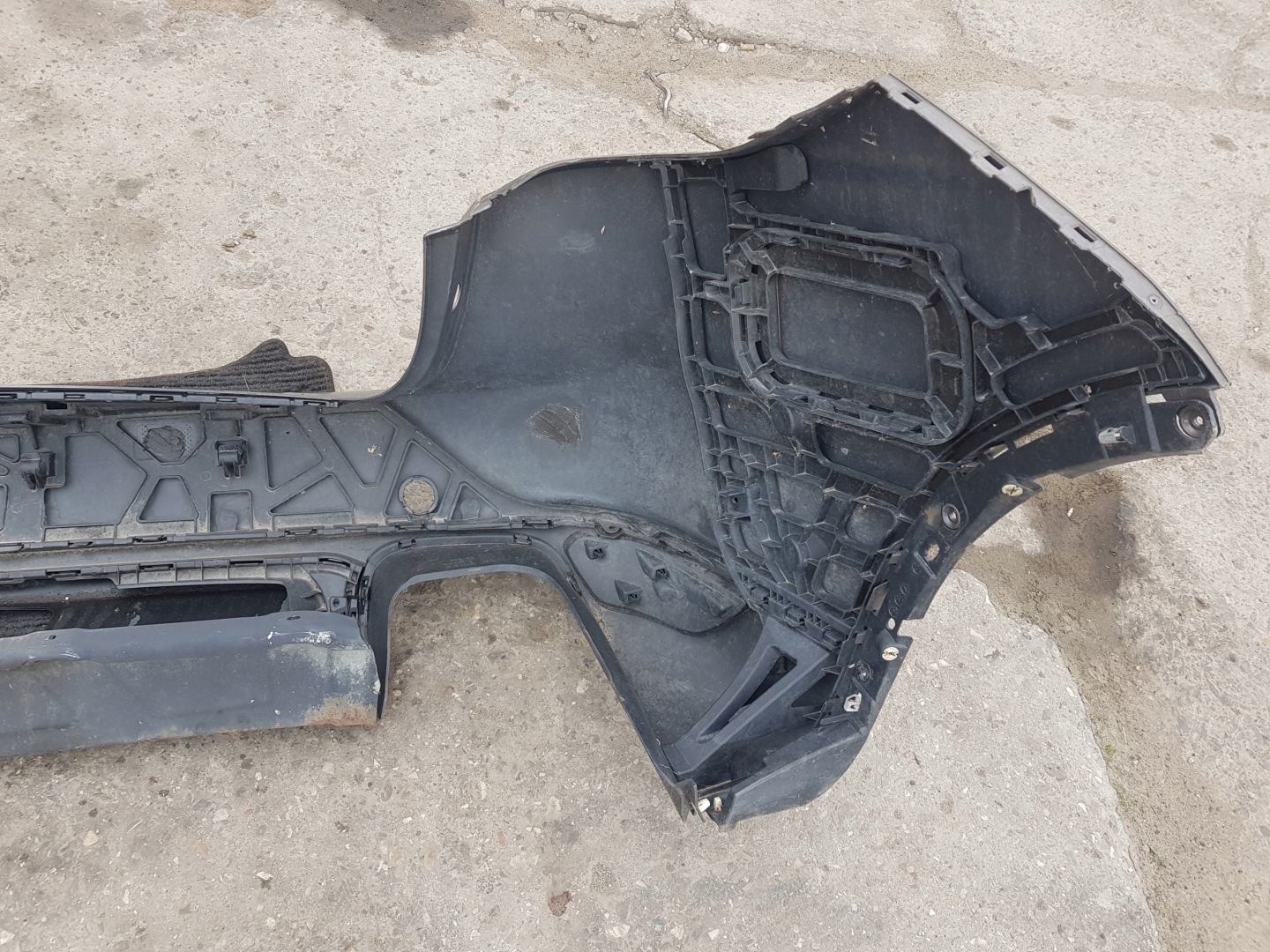 bumper rear part rear PORSCHE CAYENNE S 7P 7P5