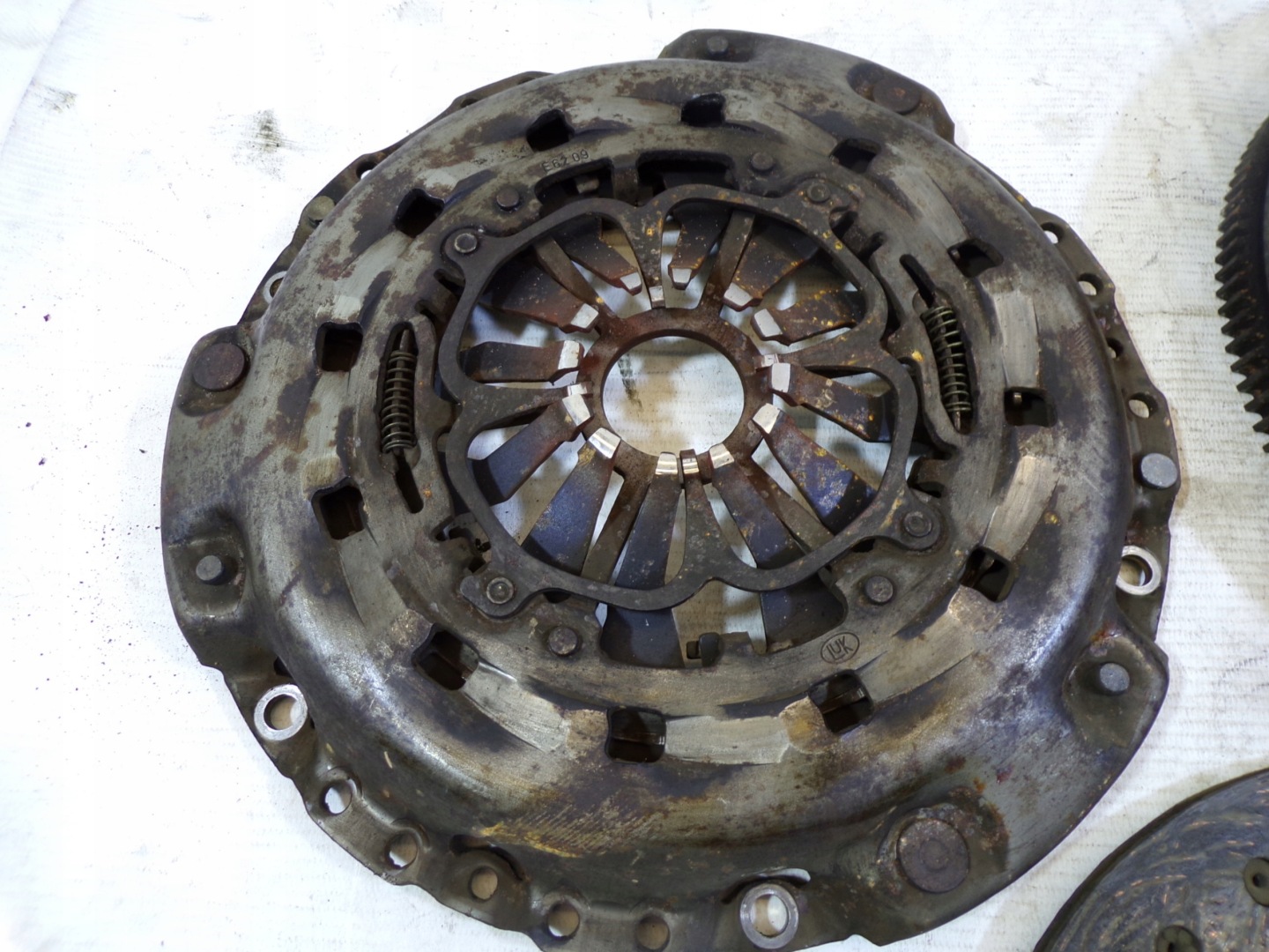 clutch wheel flywheel DWUMASA SAAB 2.2b LUK E6209