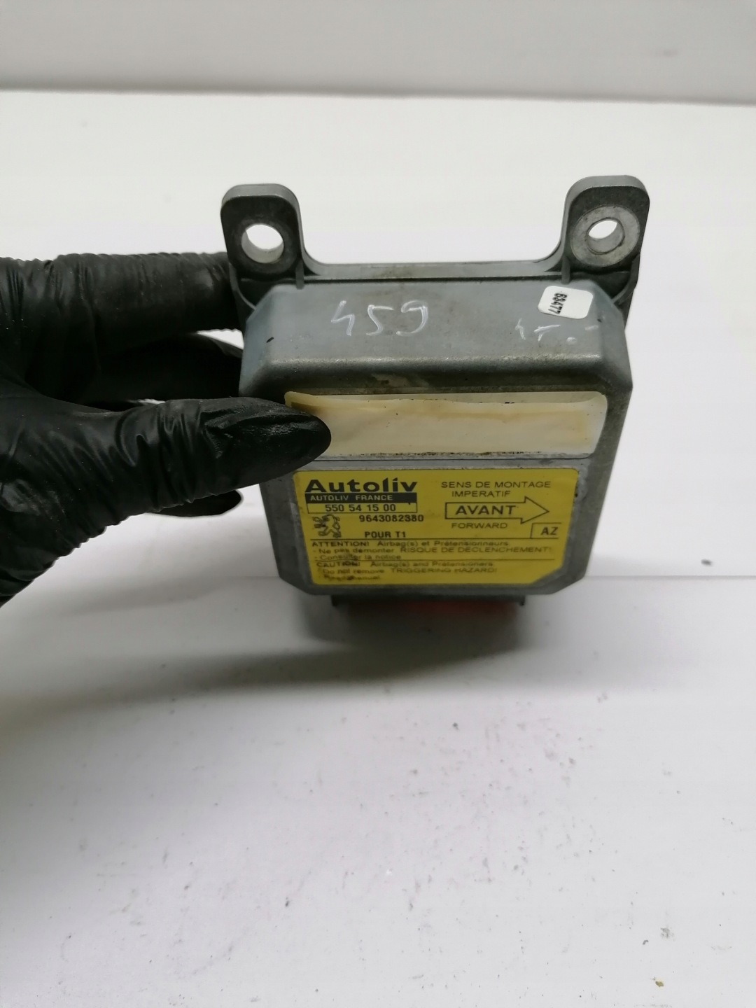 modulo SENSOR airbag PEUGEOT 206 550 54 15 00