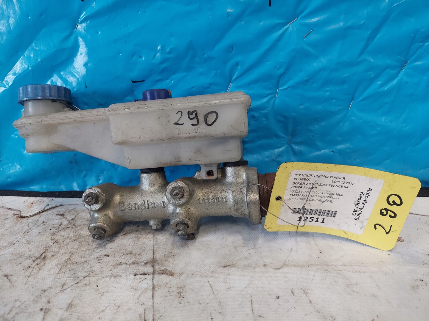 Servo frein BOXER 1996R 2.0 BENDIX