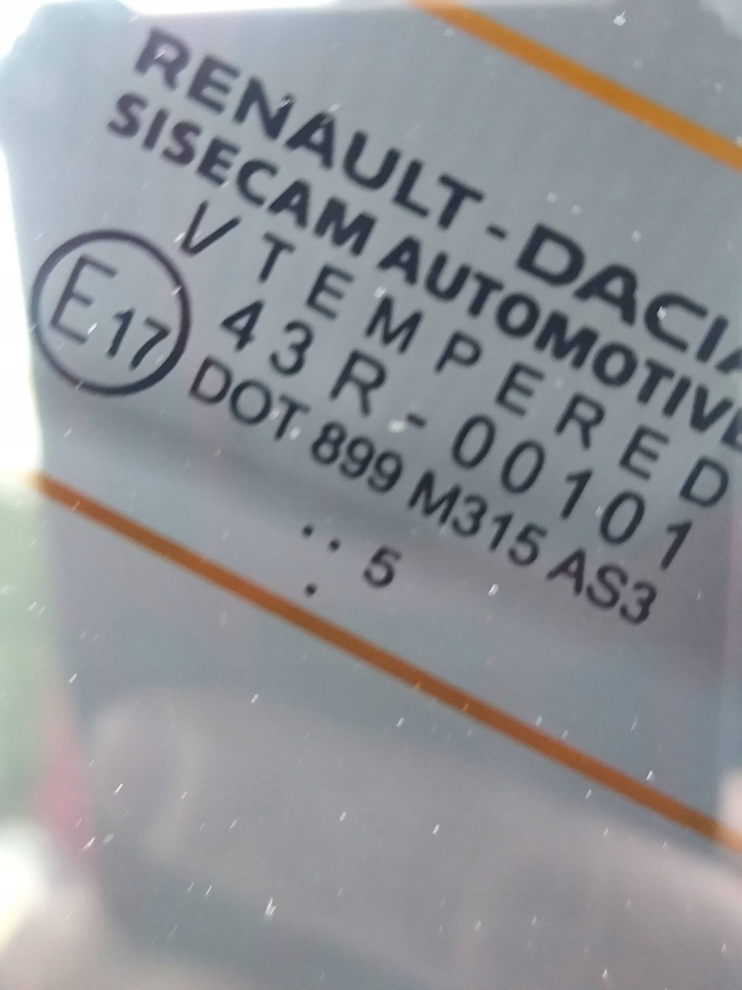 DACIA DUSTER III boot doors complete KAMERA