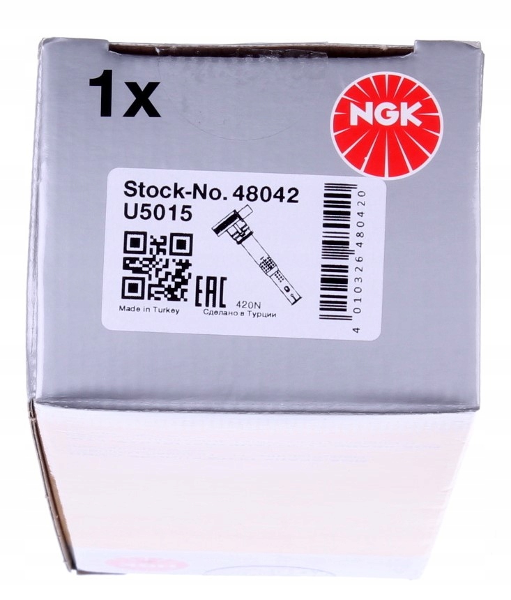 coil ignition NGK U5015 VOLKSWAGEN PASSAT B6 2.0TSI