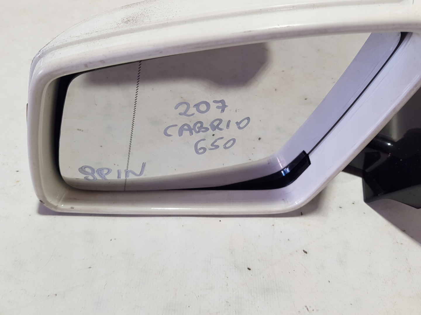 mirror left MERCEDES W207 9 PIN 650 C650