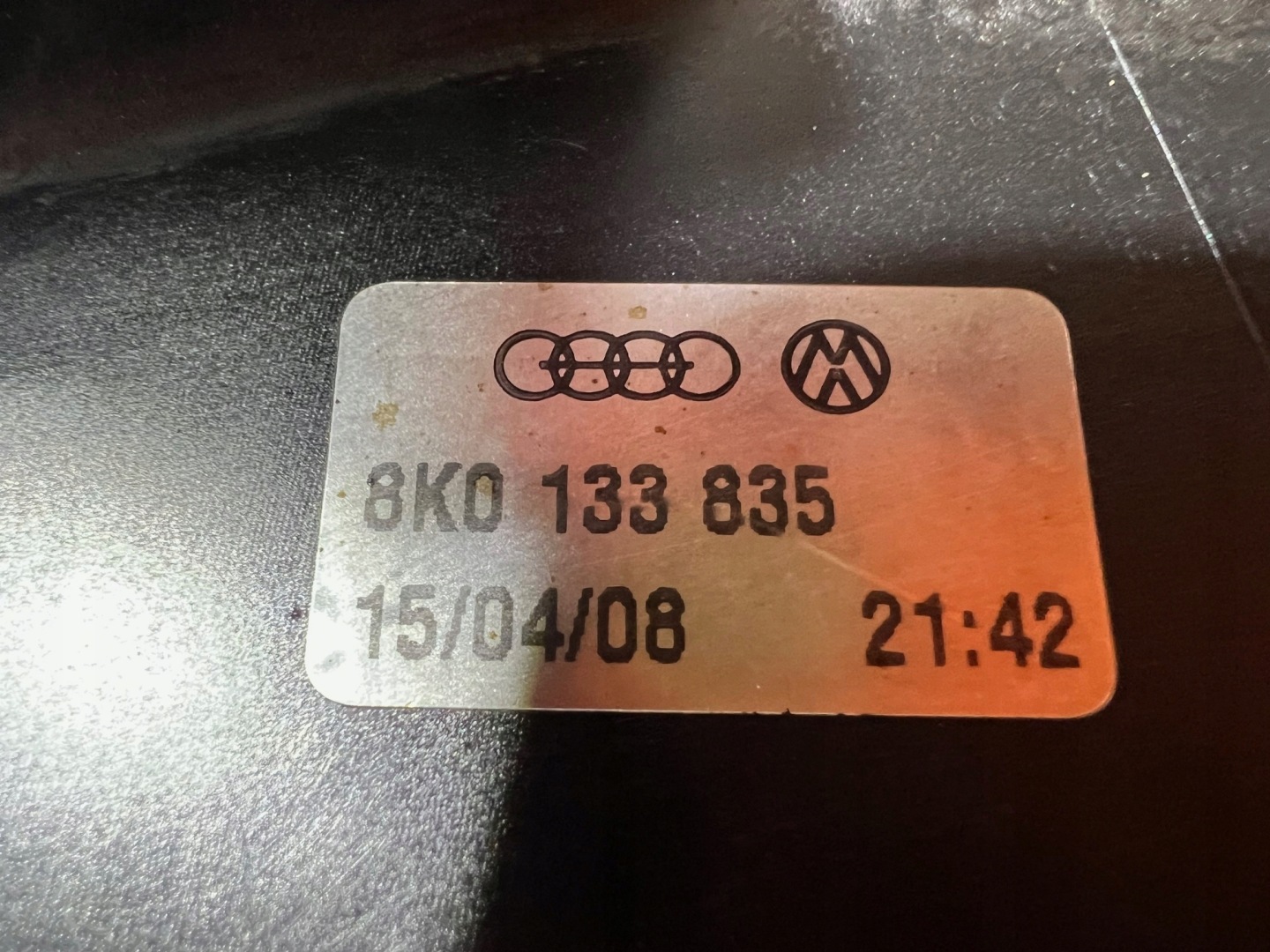 AUDI A5 S5 8T 4.2 FSI Gehäuse filter luft 8K0133835