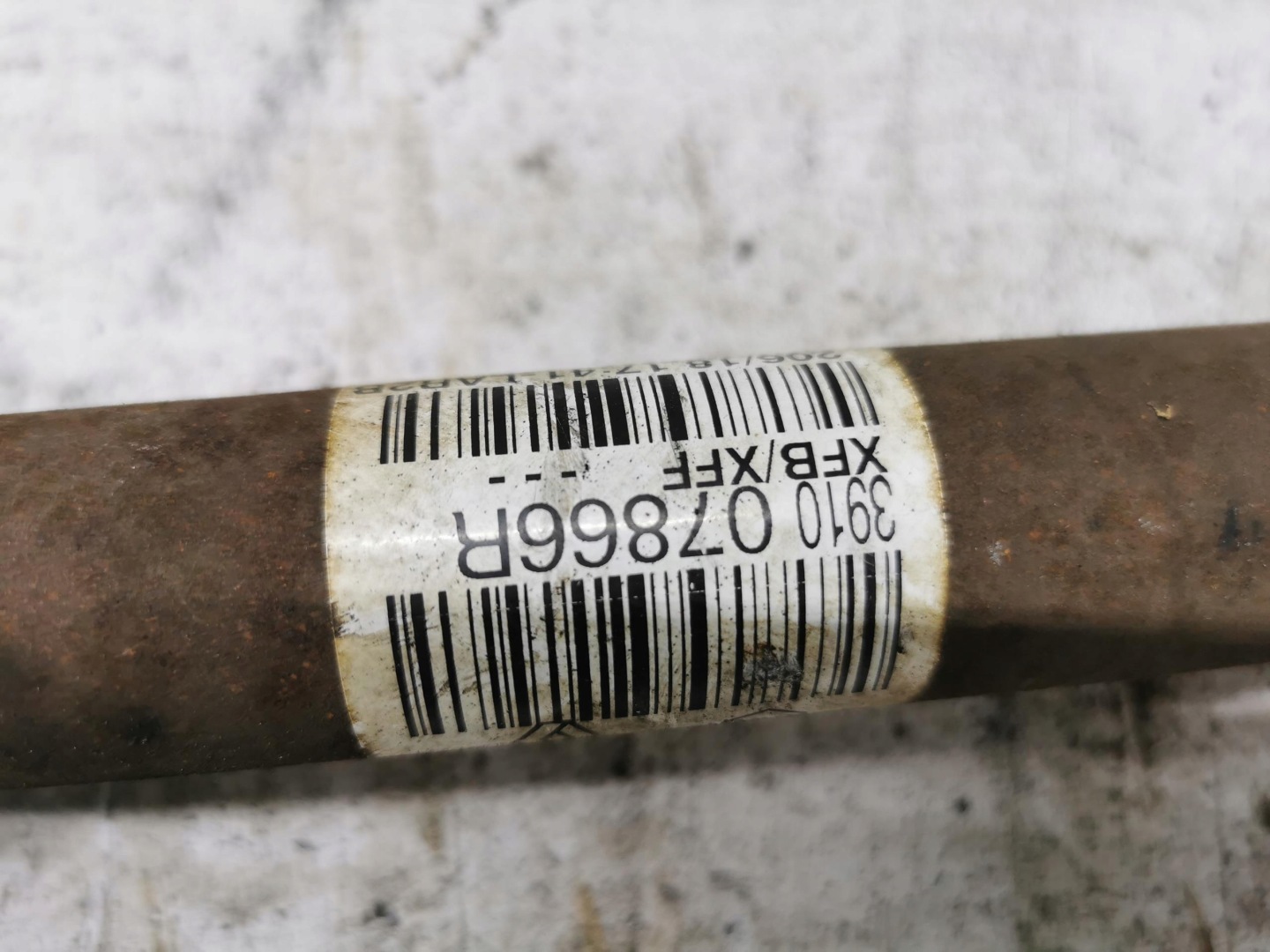 semi-axis long right front RENAULT MEGANE IV 1.6 TCE