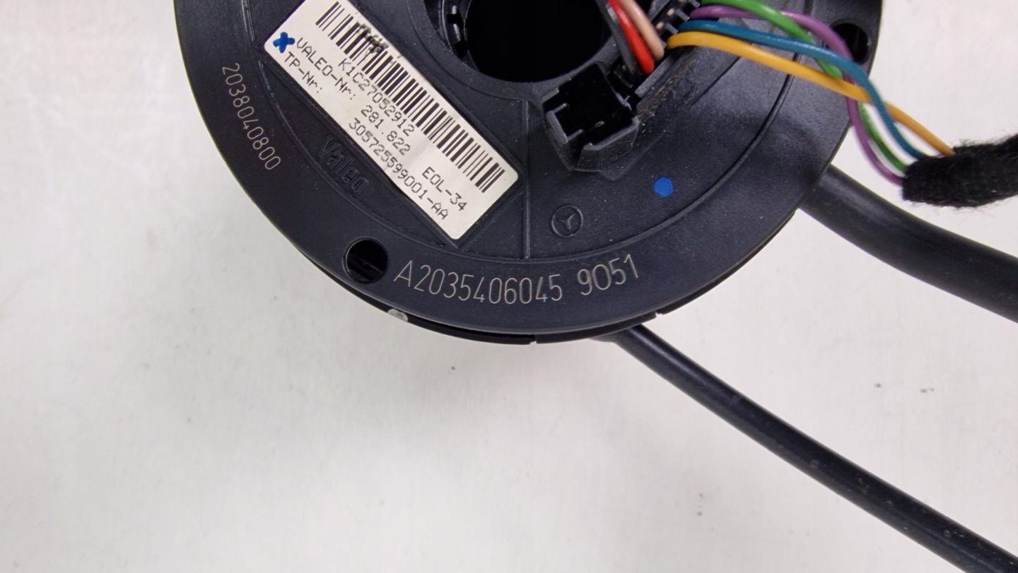 MERCEDES W203 switch ring ZWIJAK A2035406045 sensor KATA steering
