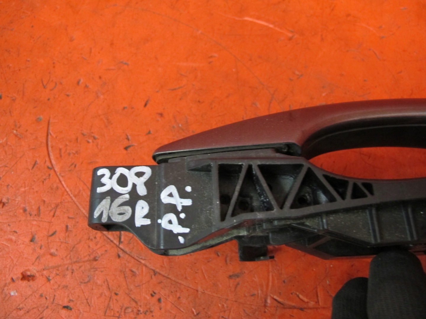 PEUGEOT 308 II T9 handle exterior door right front front EVLC