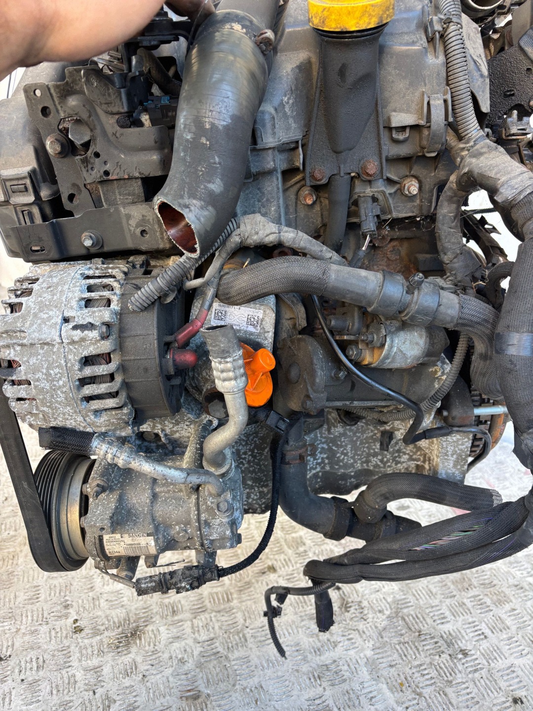 engine complete K9KF648 K9K648 1.5 DCI RENAULT KANGOO