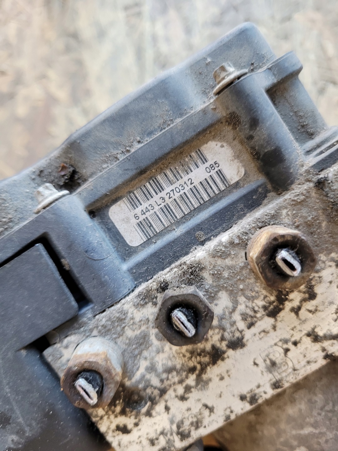 pump ABS brake CITROEN BERLINGO III 9801127580