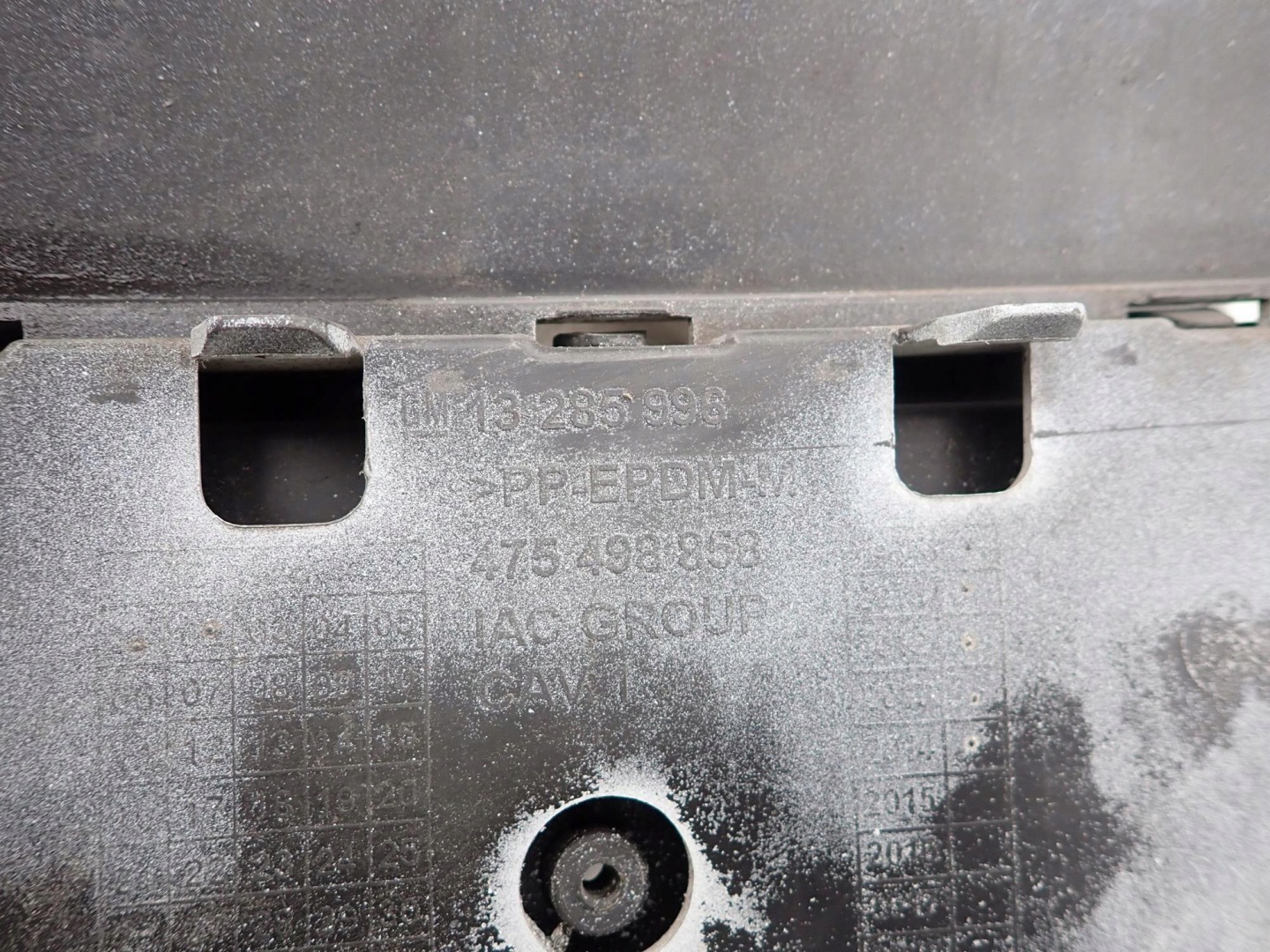 OPEL CORSA D LIFT 11-14 bumper front front