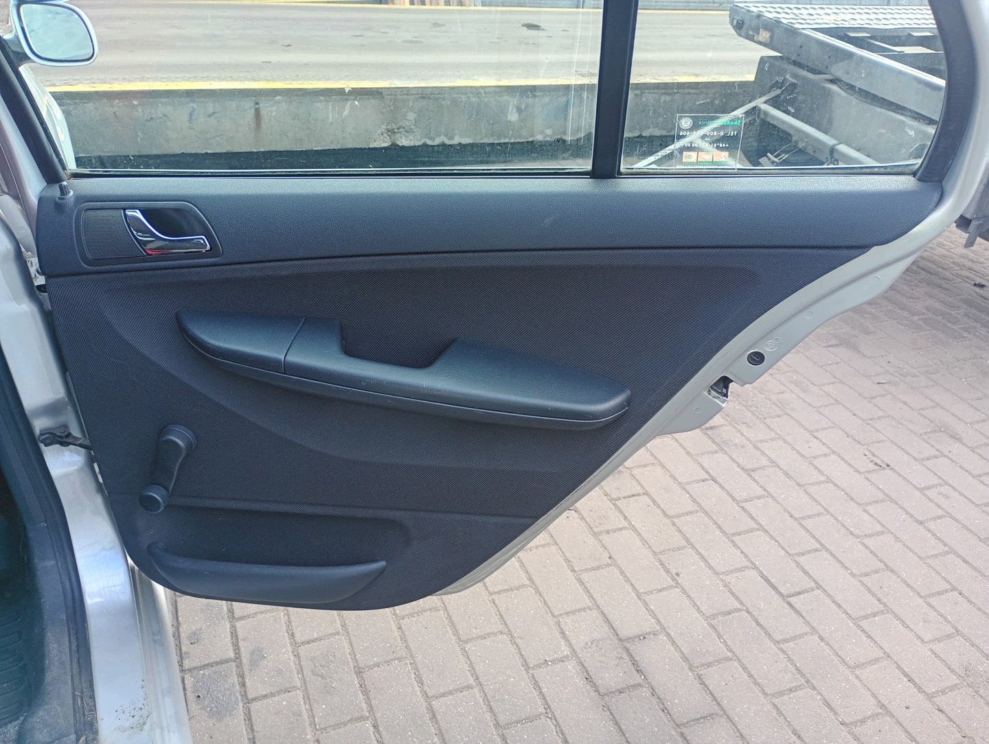 upholstery right side right rear part Skoda Fabia and 1 99-07