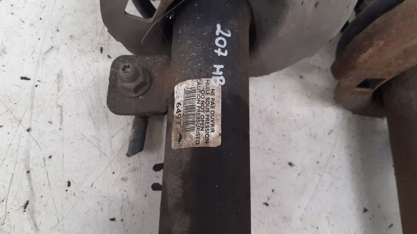 shock absorber spring front Peugeot 207 1,6 VTI HB