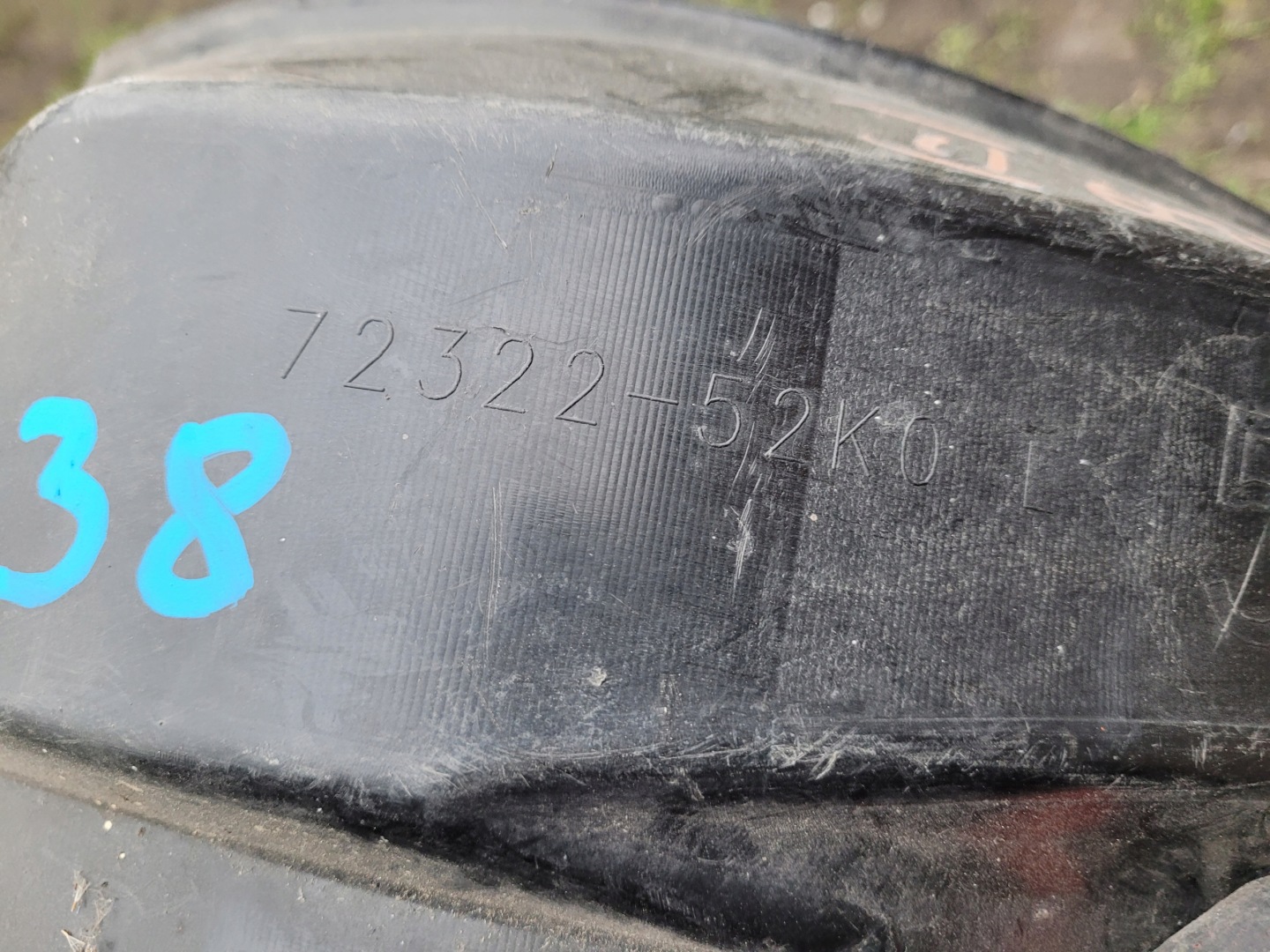 mudguard front front left OPEL AGILLA B