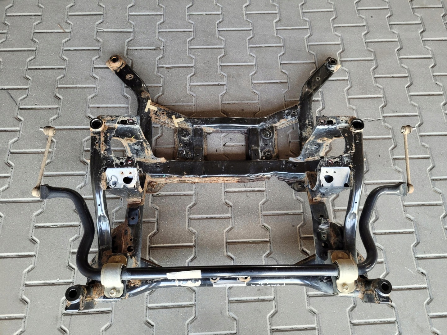 suspension beam axle beam front front JAGUAR F-PACE X761 2.0 D