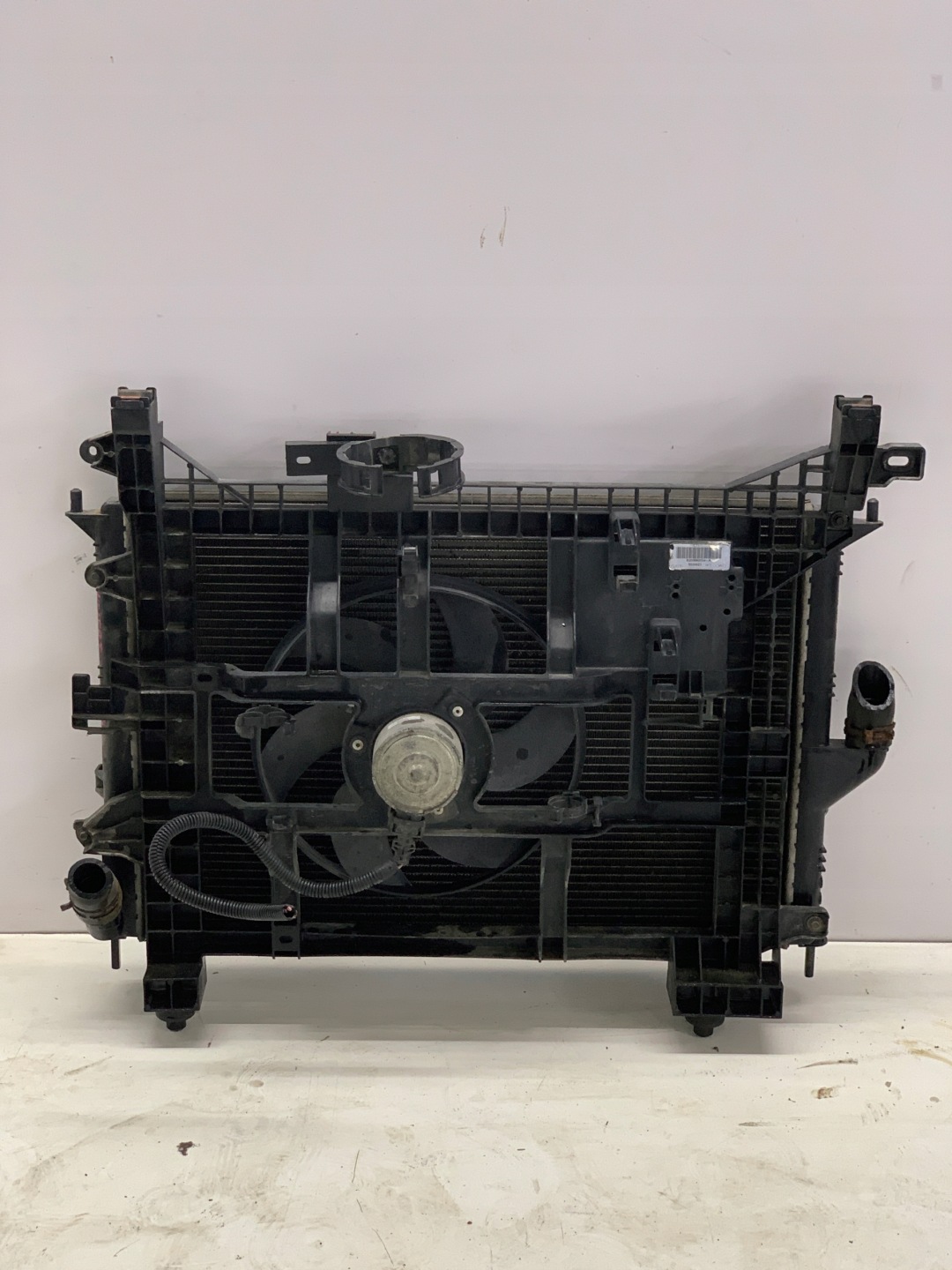 chladič vody ventilátor DACIA DUSTER a (2010-2017) 2011R 1.6 B