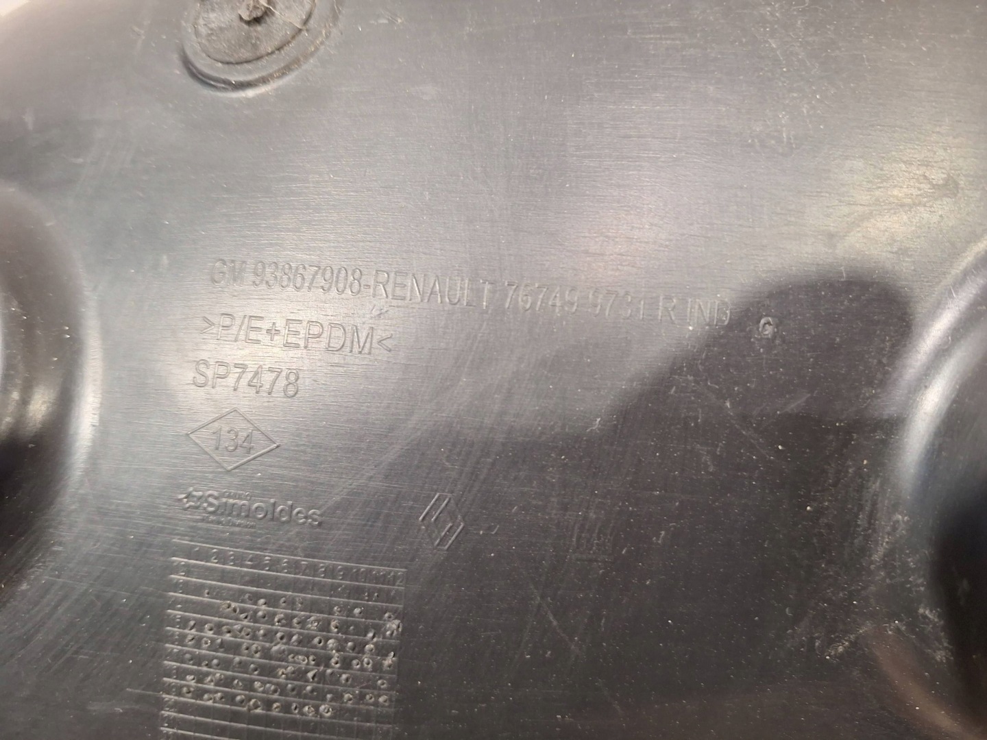 mudguard rear part left 93867908 RENAULT TRAFIC III VIVARO B TALENTO 14