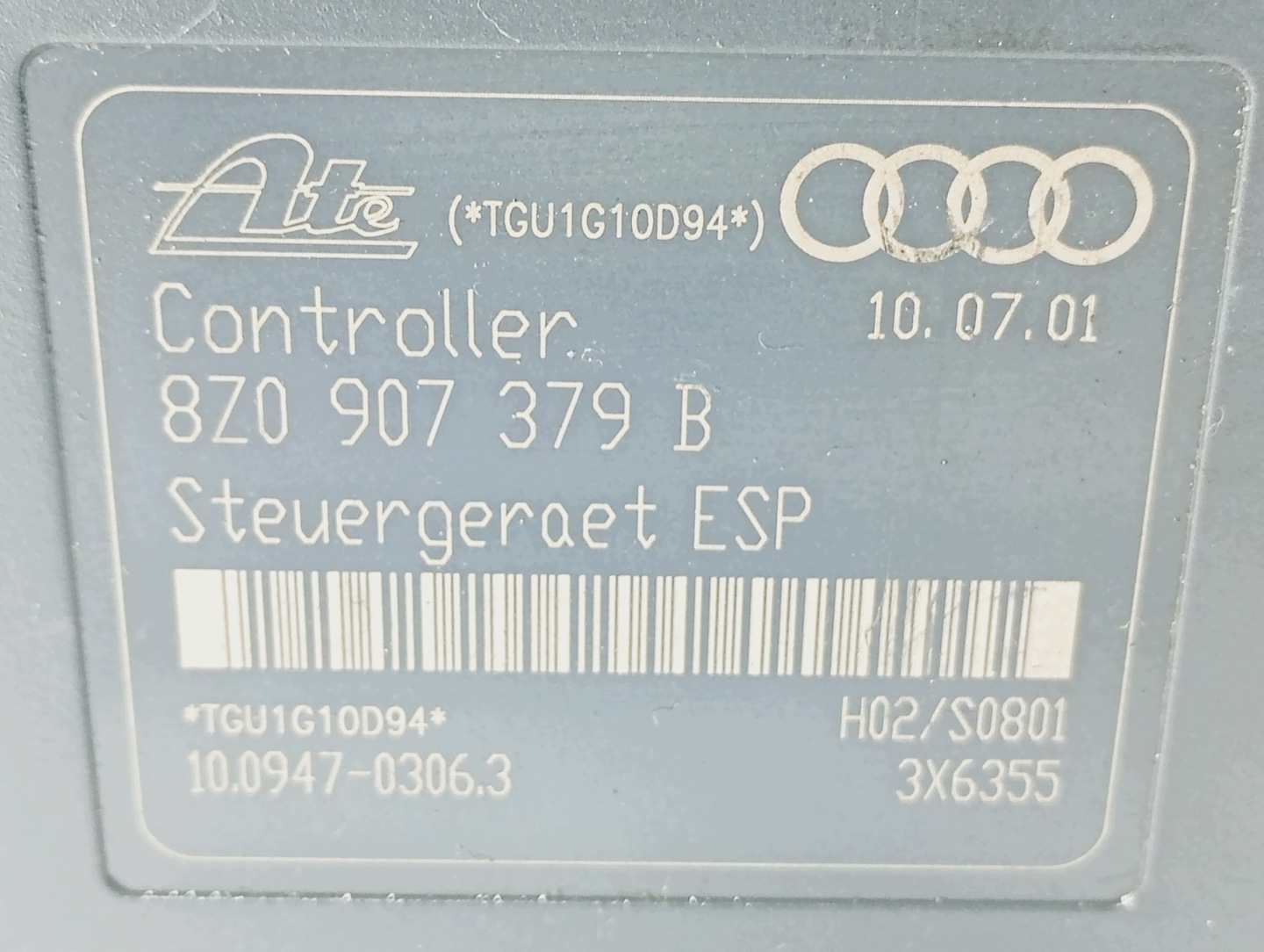 Pompa ABS OE 8Z0907379B Audi A2 99-05