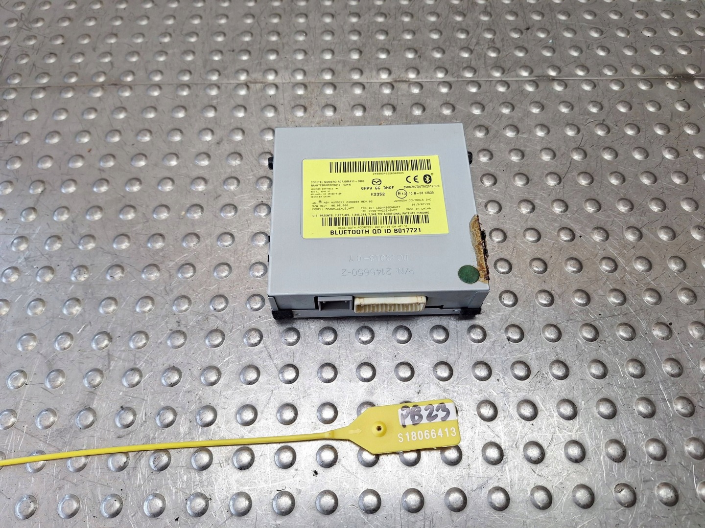 module control unit BLUETOOTH MAZDA 6 GJ NGHP966DH0F