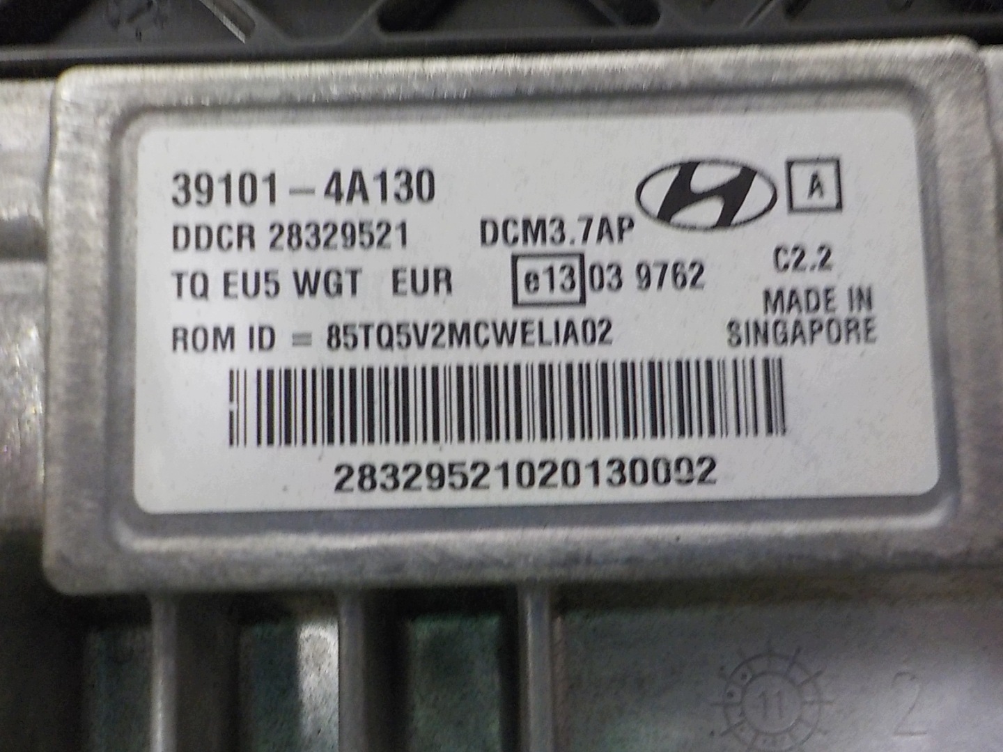 HYUNDAI H1 computer control unit 39101-4A130 28329521020130002