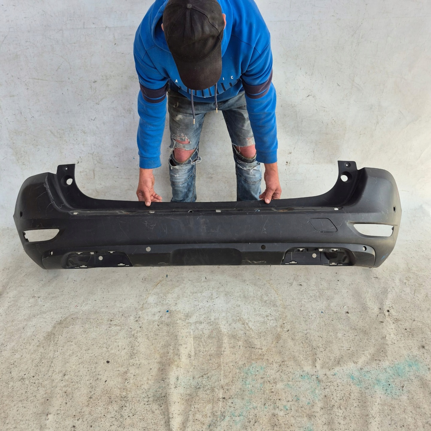 PEUGEOT 5008 II 2 17- bumper rear part rear PDC