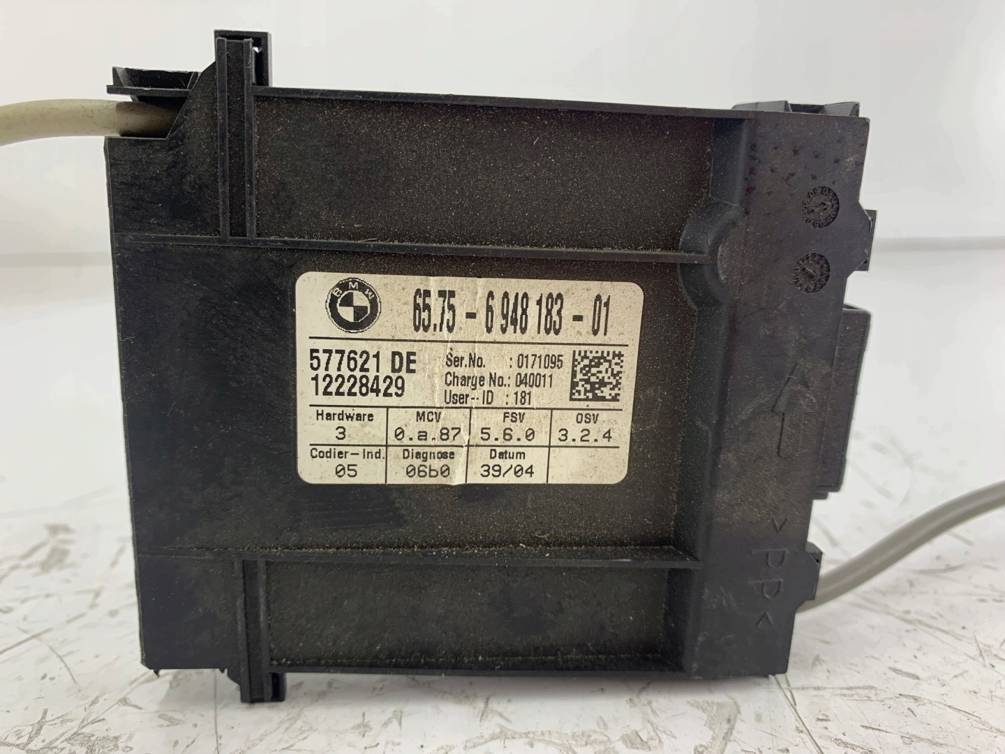 BMW E60 E61 sensor module SENSOR ULTRADZWIEKOWY 6948183