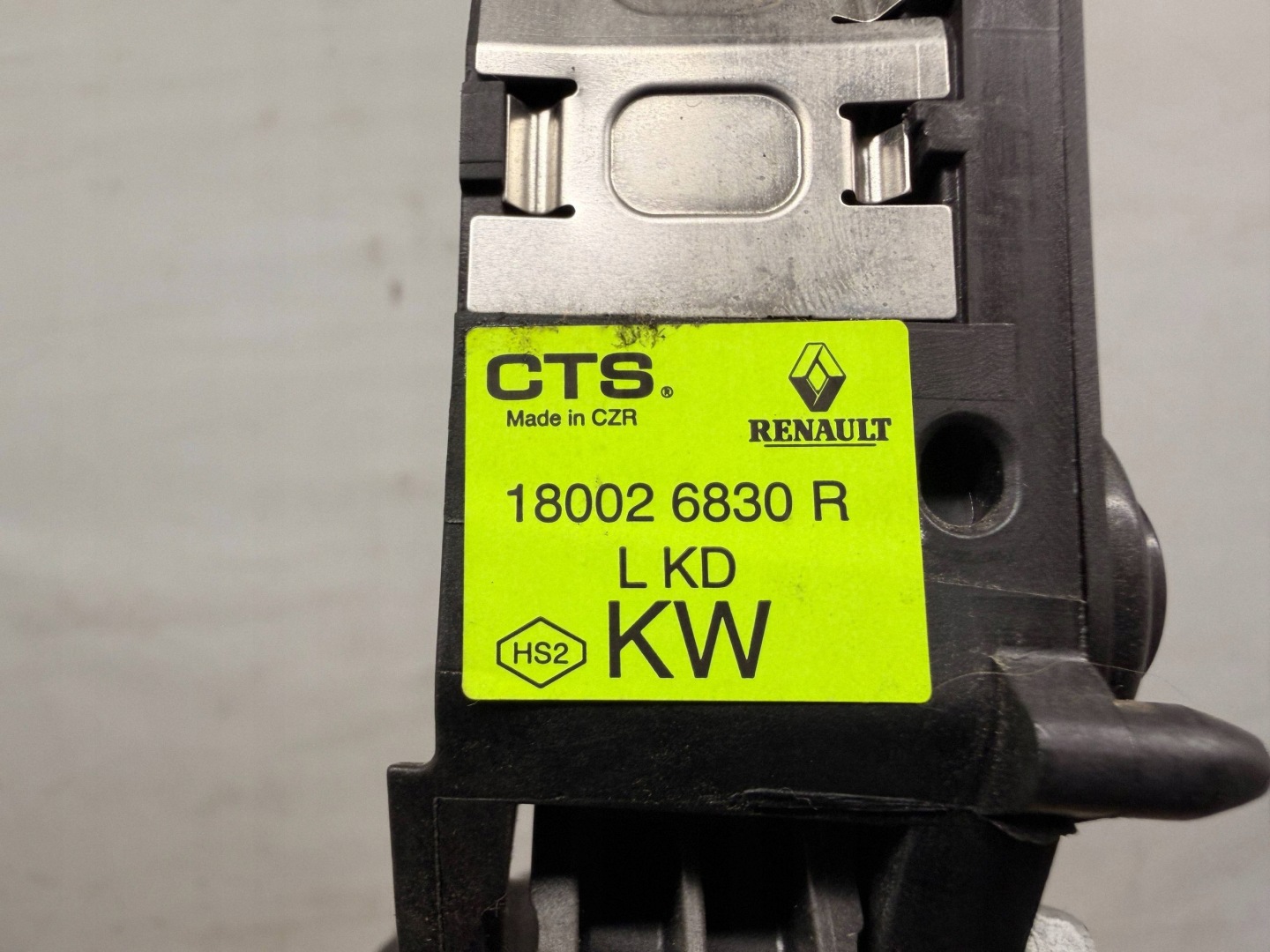 Renault Megane IV accelerator pedal 180026830R