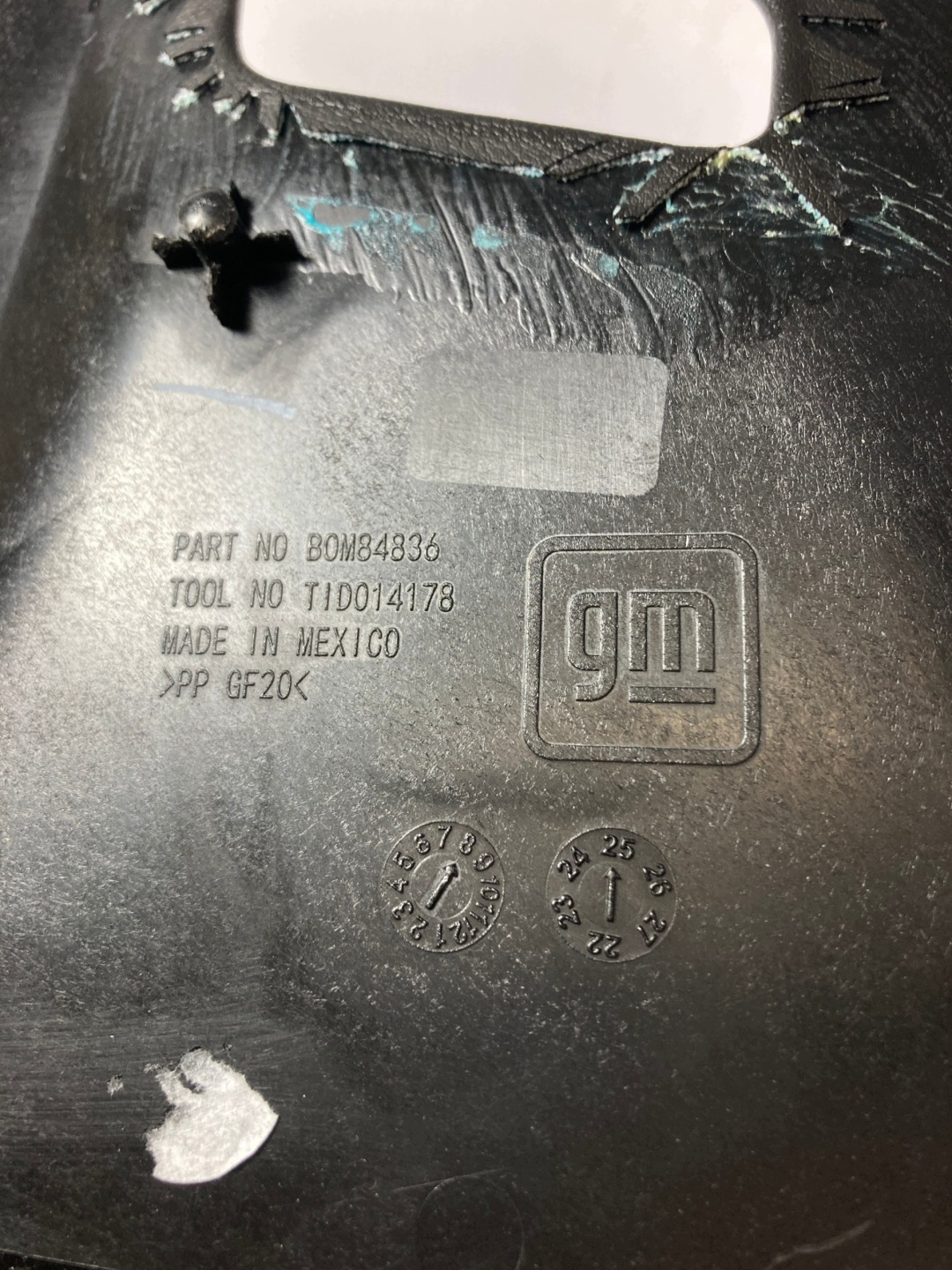 Chevrolet Corvette C8 panel upper of dials of the dashboard dashboard 2026