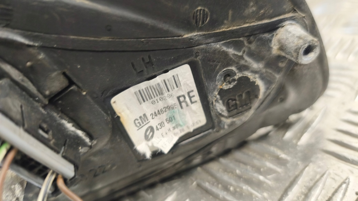 mirror left 5 PIN OPEL ASTRA H III 2005r 24462995 K: Z157