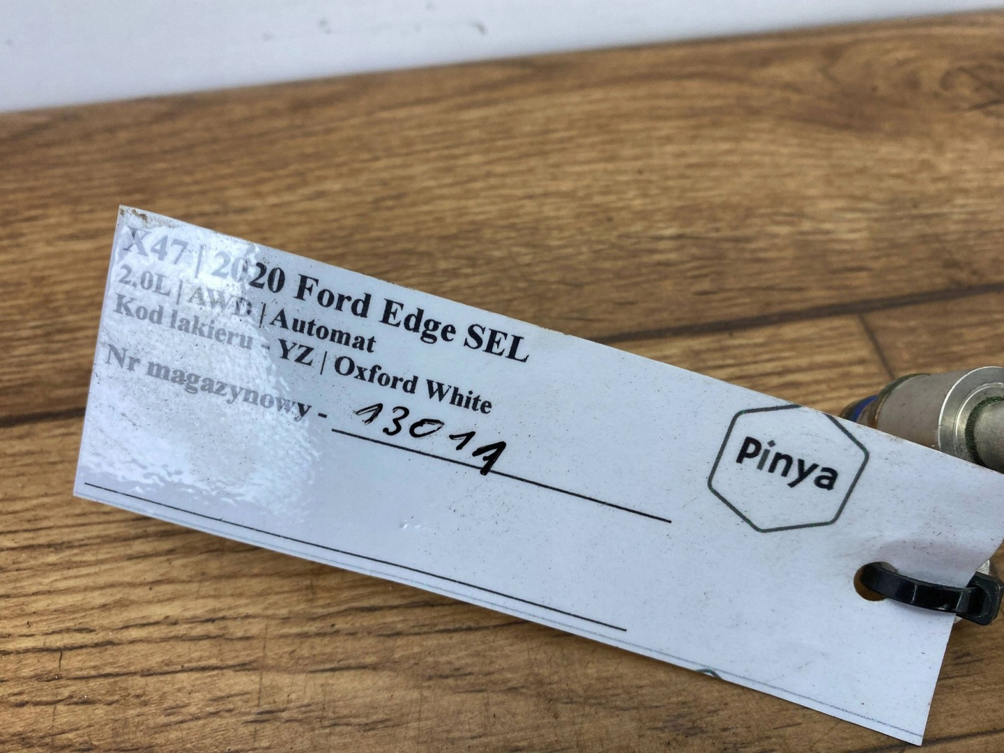 prijenos wodny Ford Edge II Lift 2.0 2019+