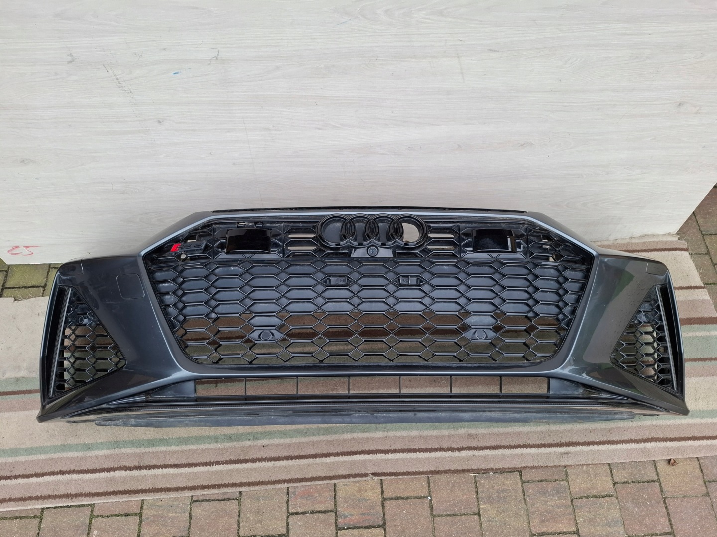 Audi RS6 C8 23r bumper front complete CARBON LZ7S