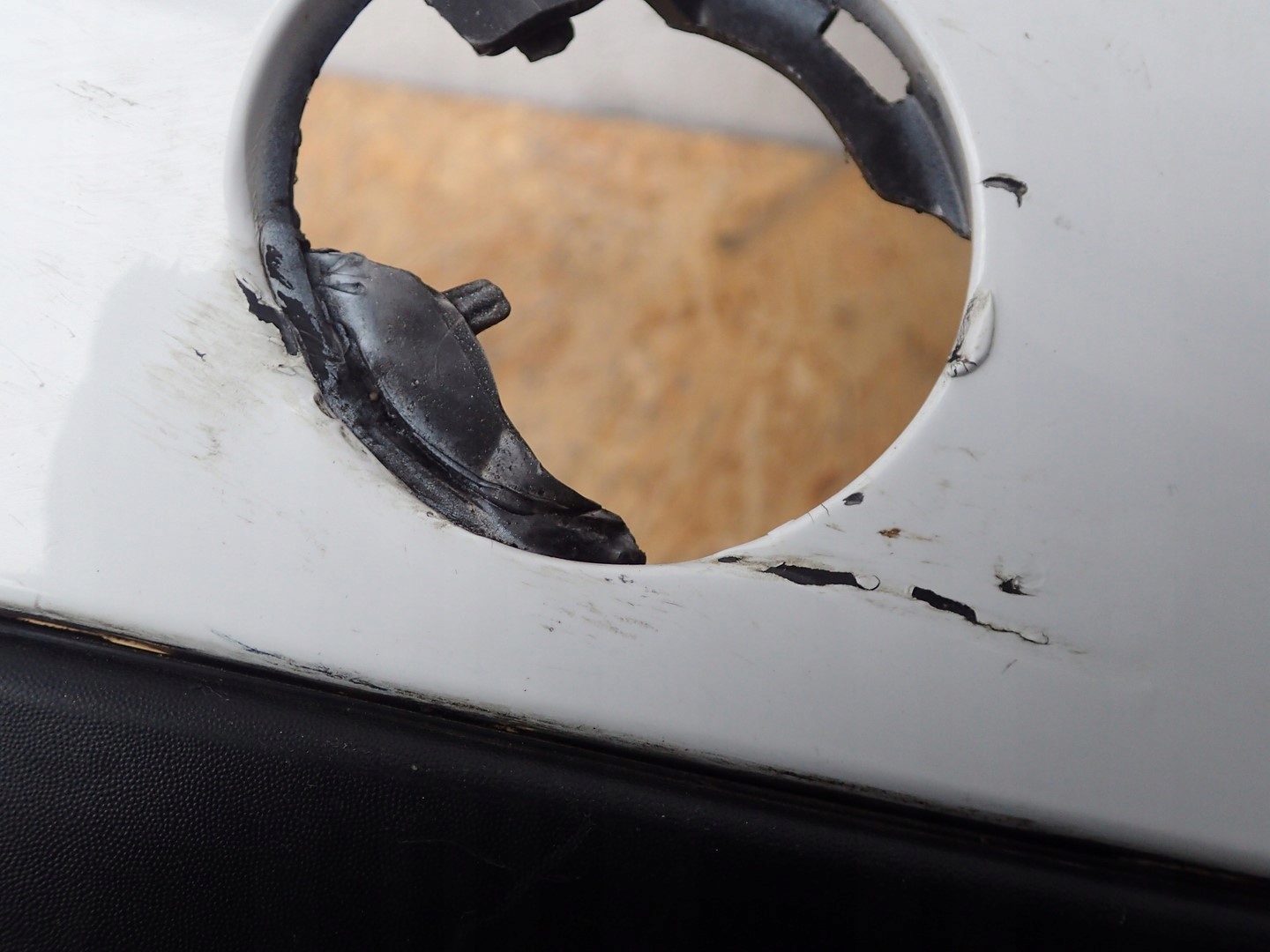 bumper rear part rear MINI COUNTRYMAN R60 2010