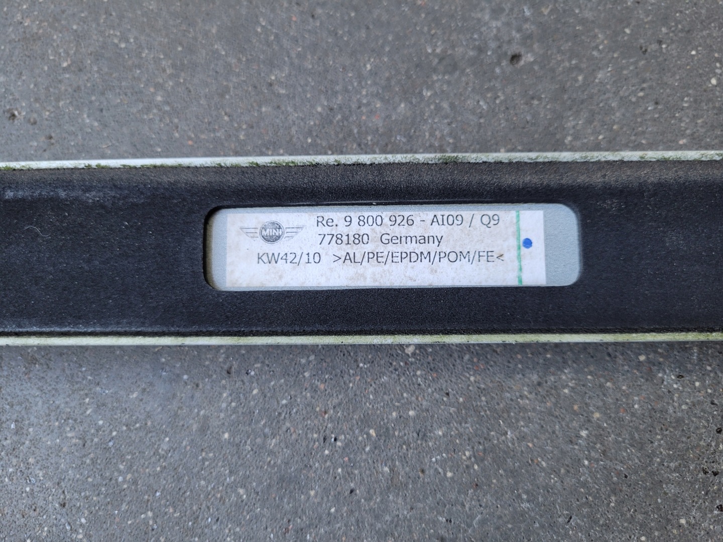 Dachreling dach KOMPLET MINI COUNTRYMAN R60