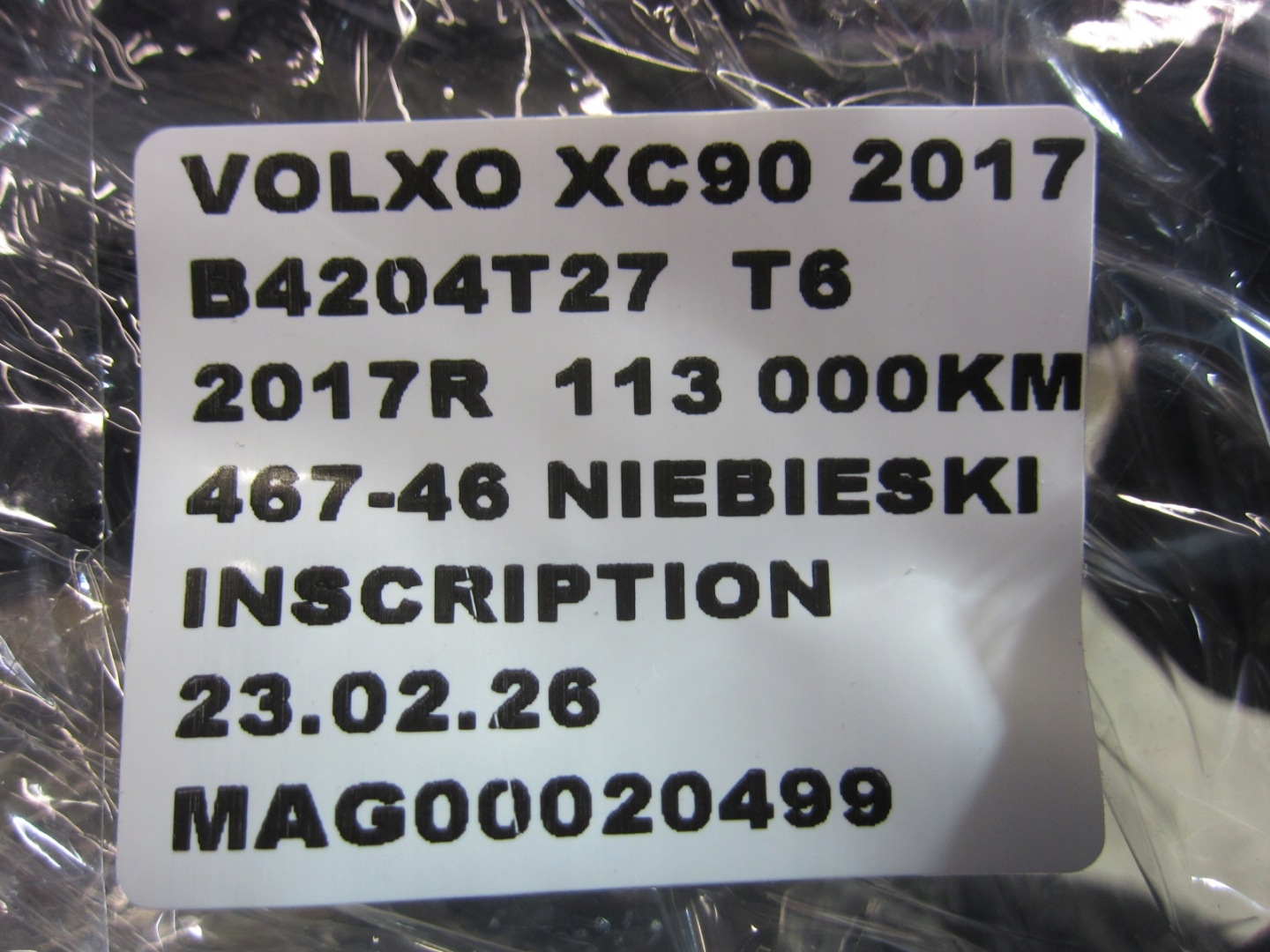 VOLVO XC90 II XC 90 bonnet hinges hinge left right KOMPLET 31352879 467